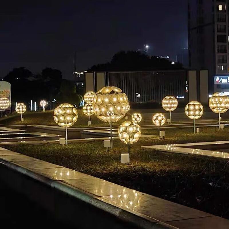 LED Simulated Dandelion Outdoor Landscape Ground Light