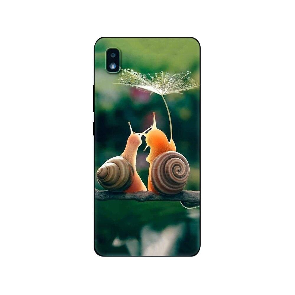 Для ZTE Blade 20 Смарт-чехол для телефона Задняя крышка для ZTE Blade L210 L8 Axon 11 SE 5G Чехол Черный ТПУ Чехол Розовый Аниме Космическая машина