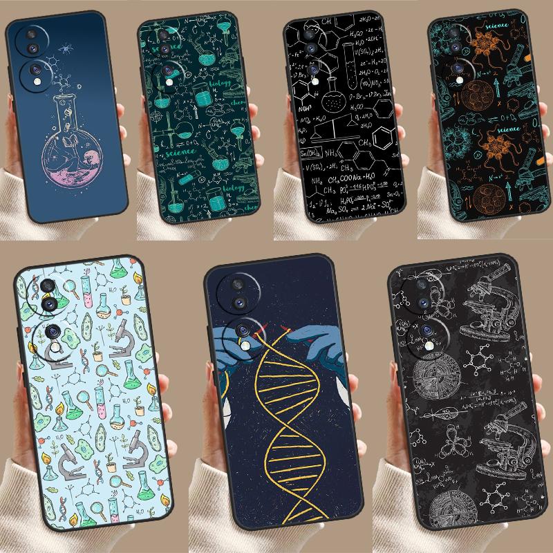 Чехол для телефона Biology and Chemistry для Honor X8b X9b X6a X7a X8a X9a X6 X7 X8 X9 50 70 90 Magic 5 Lite Magic 6 Pro