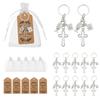 Keychain Hollow Cross Pendant Keychain Party Gift