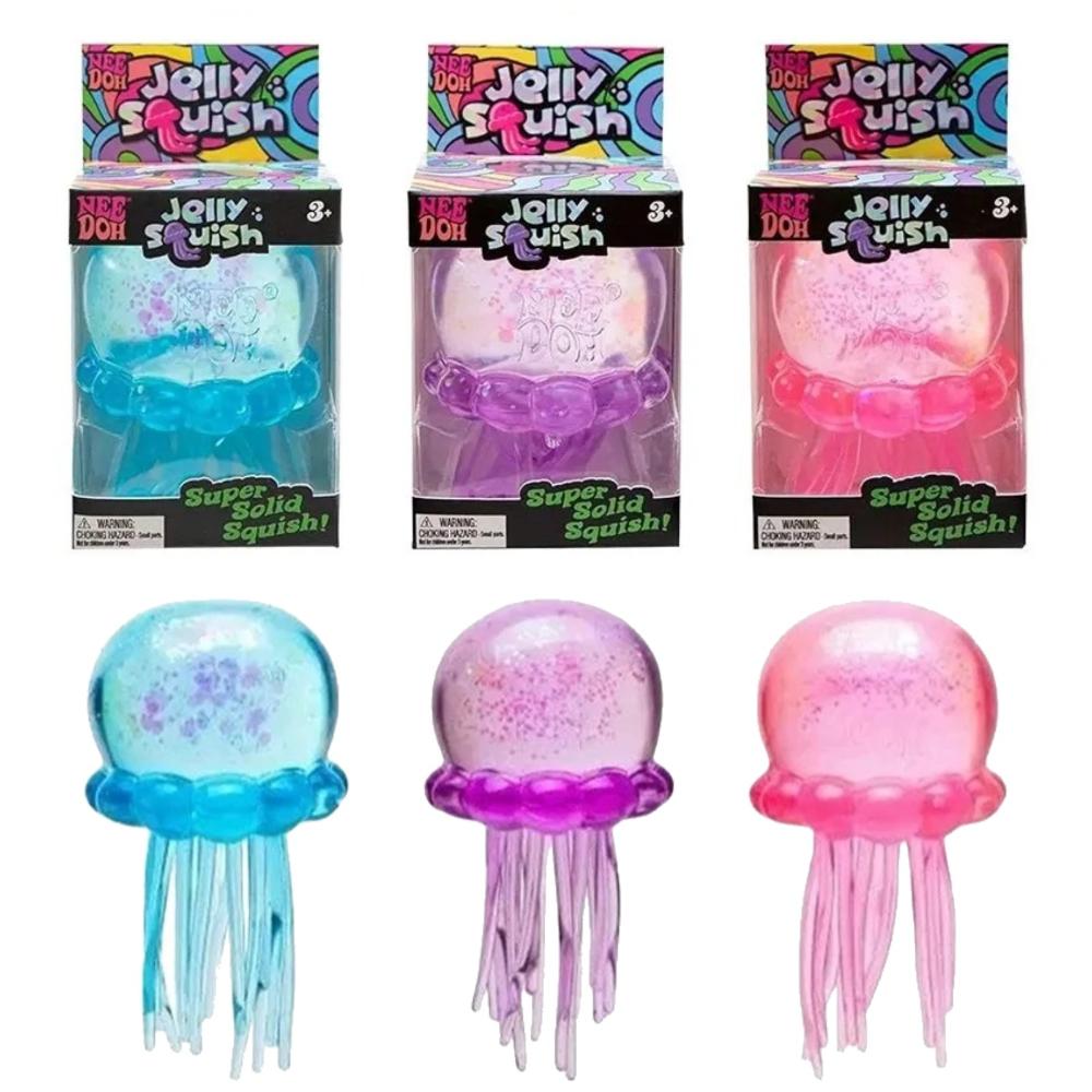 Сквиш-игрушки Милые Nee Doh Jelly Hops Осьминог Антистресс, Водонепроницаемая Сенсорная Игрушка для Игр в Воде, Отличный Подарок Для Мальчиков и Девочек