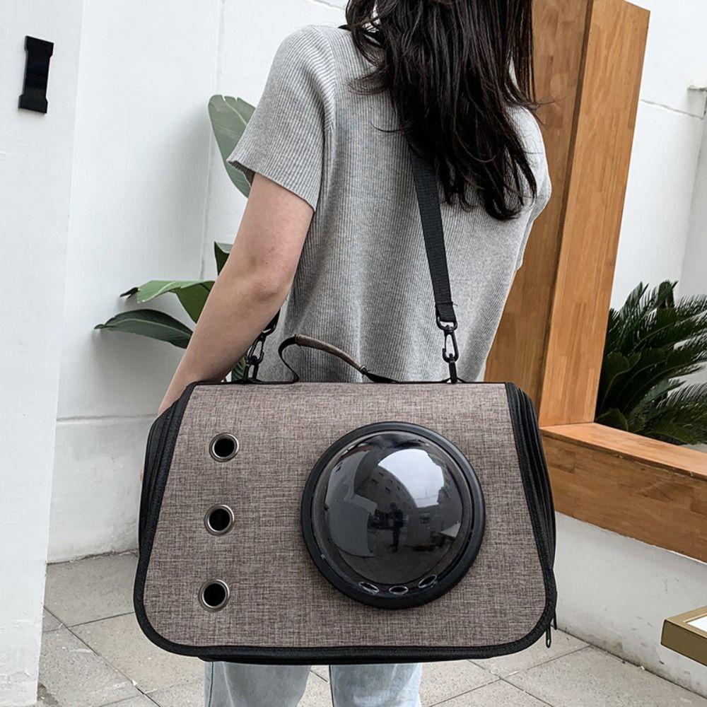 Large Capacity Travel Puppy Bags Breathable Cat Carrying Bag Durable Pet Handheld Bag  Pet Supplies