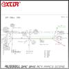 ATV Quad GY6 125cc 150cc ELECTRICS Stator Wire Wiring Harness Loom Magneto Ignition Coil CDI Rectifier Solenoid Parts