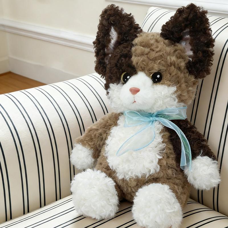 Cute Soft Cat Cow Cat Plush Toys Siamese Kitten Pillow Bed Sleep Home Decor Doll For Birthday Gift