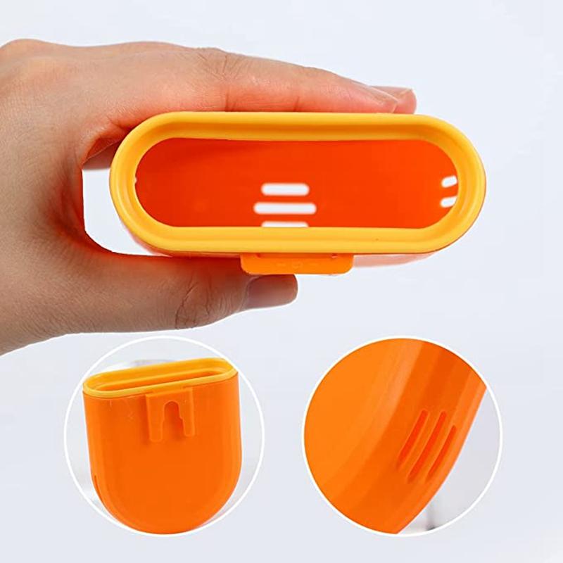 Силиконовый держатель для туалетной щетки для ванной комнаты, основание с вентиляционным отверстием, нескользящая пластиковая ручка, гибкая угловая щетка для чистки