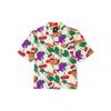 Fruit And Vegetable Print Sports Casual Short Sleeve Shirt Unisex Shirts Off-White VN0008XNBTB
