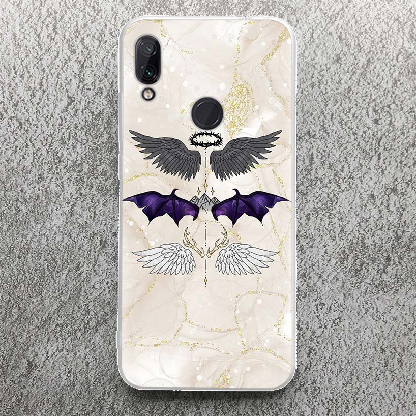 Чехол F-Fourth W-Wing Dragon для Xiaomi Redmi 14C 13C 12C 13 12 Чехол для телефона 10C 10A 10 9A 9C 9T 9 8A 8 7A 7 6A 6 Pro 12 12C 10 10