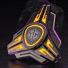 SCIONE Stainless Steel Gyro Toy High-tech Metal Luminous Fingertip Gyro Finger Decompression Artifact Toy