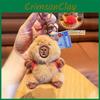 Jinnew Unique Capybara Plush Keychain Accessory In Vibrant Sports Colors Ideal For Keyring