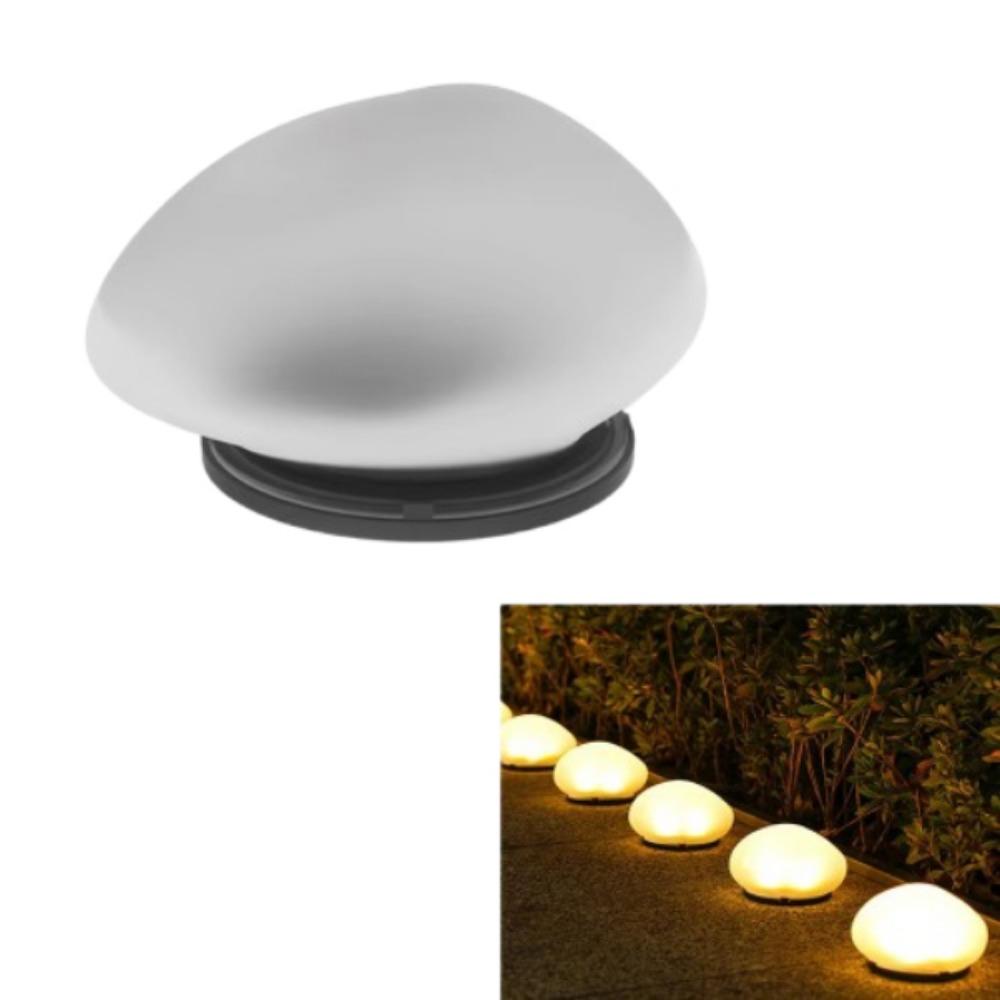 Energy Saving LED Solar Light Cobblestone Shaped Outdoor Pebble Lamp Solar Landscape Light  Lawn