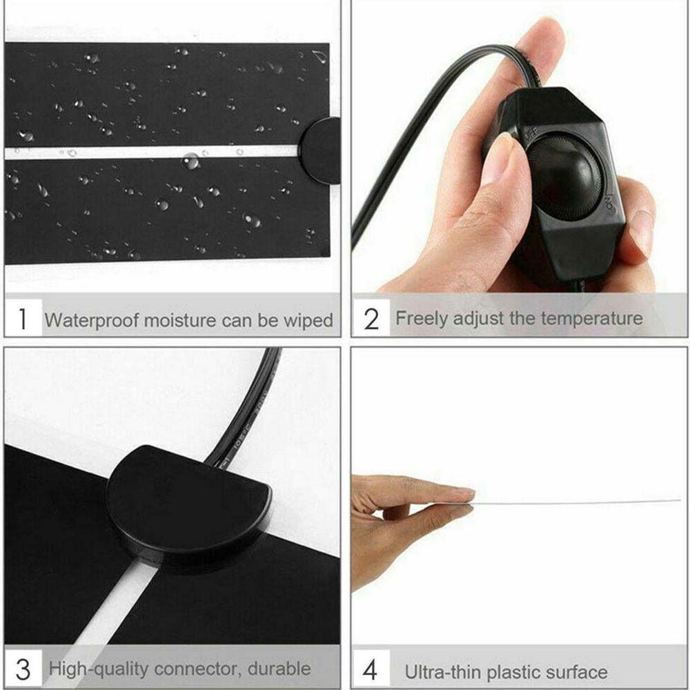 For Reptiles Snake Lizard Reptile Heated Pad Pet Heating Mat Heater Carpet Pet Electric Blanket