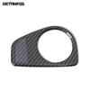Interior Accessories For Volkswagen VW Atlas Teramont 2017-   Carbon Fiber Head Light Lamp Switch Button Cover Trim
