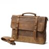 Men's Canvas Shoulder Crossbody Bag Briefcase Laptop Bag E-commerce