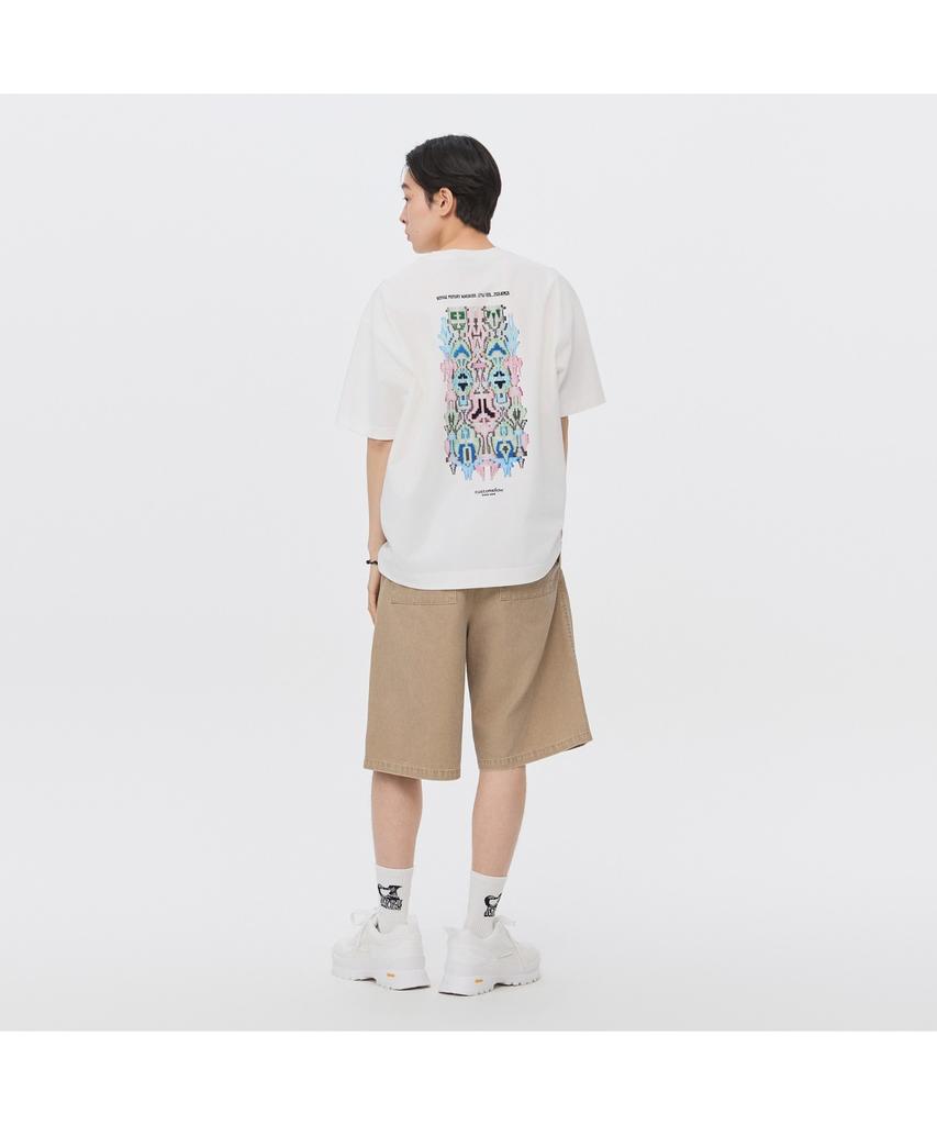 Keoseuuteommellou [Vincent] White Graphic T-Shirt Cwtam26496Whx