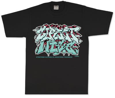 Уличная цифровая графическая футболка Черная M-L-XL-2XL-3XL<wbr/>-4XL-5XL Унисекс футболка