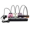 Guitar Pedal Board Daisy Chain Power Supply Cable, 3/4/5/6/8 Way Guitar Power Supply Cord Power Cable Chain for Guitar
