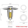 99% Universal All Brass Pop-Up Bounce Core Basin Drain Filter Hair Catcher Sink Strainer Bathtub Stopper Bath Plug Bathroom Tool