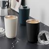 Stainless Steel Vacuum Insulation Cup with Silicone Lid Insulated Tumbler Travel Coffee Mug Leak Proof Reusable