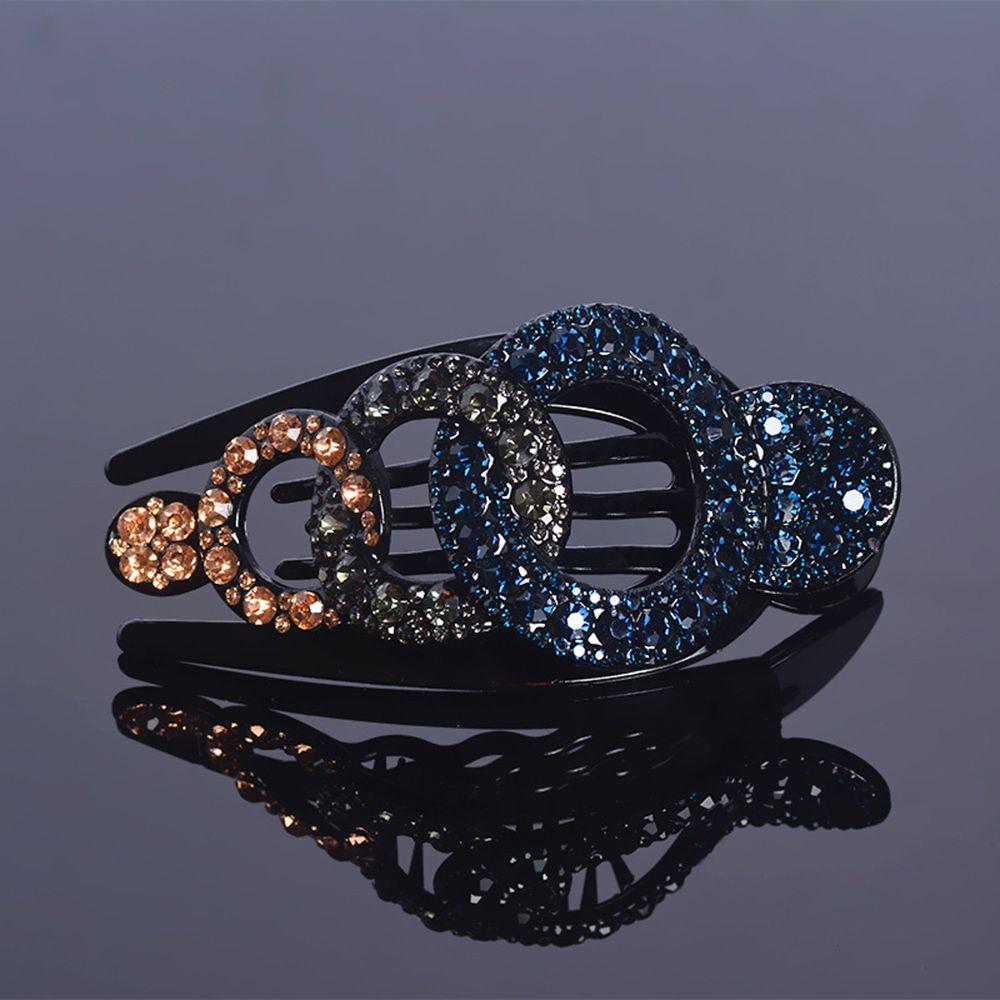 Женская заколка для волос, головные уборы, аксессуары для волос для девочек, держатель для хвоста, зажим в виде утконоса, заколка для волос с бриллиантами