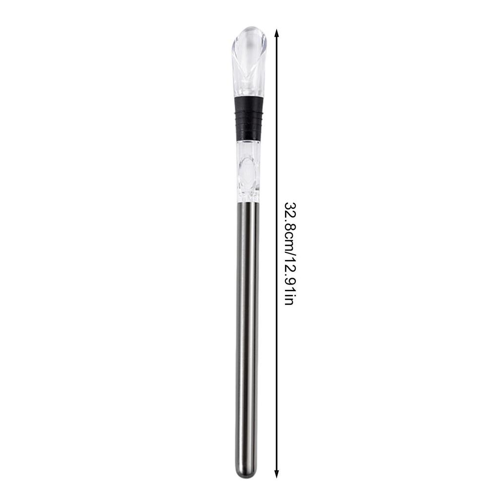 Stainless Steel Wine Cooling Stick Wine in 15 Minutes Hours Without Diluting The Taste Wine Chiller Stick Rapid Cooler