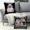 Fashion Print Pibble Wash My Belly Pillow Case Office Cushions Suitable For Sofa Car Bedroom Decorative Cushion Cover