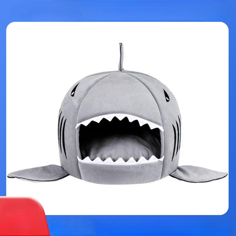 Питомник для домашних животных, питомник для акул, питомник для кошек, питомник Тедди закрытого типа для маленьких и средних собак, можно использовать для сохранения тепла в любое время года