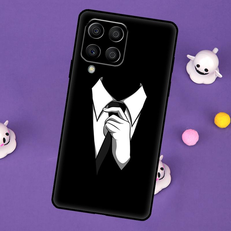 Suit and Tie Cover For Samsung Galaxy M54 M14 M34 M33 M13 M23 M53 M15 M55 M31 M51 M20 M30s M32 M52 Case
