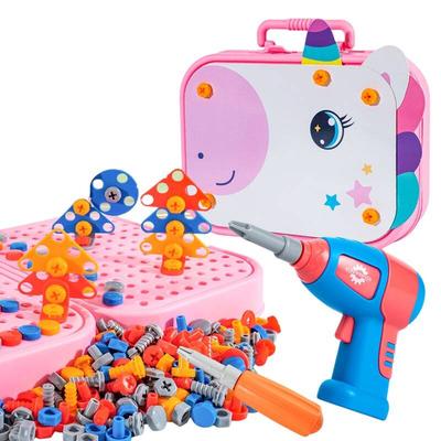 3D Unicorn Educational Construction Blocks For Twisting In A Suitcase