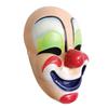 Smiling Clown cosplay  Latex mask Halloween-themed room escape makeup party decorations, including funny headgear