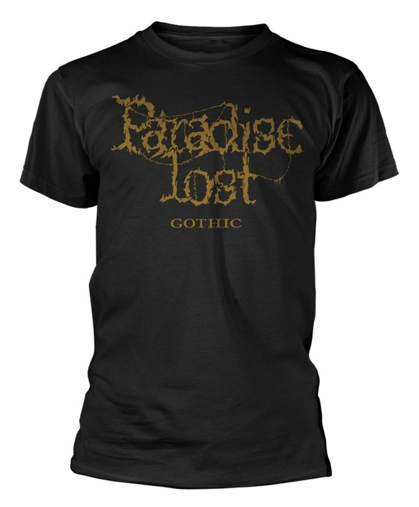Official Paradise Lost Gothic Unisexs Black T Shirt Paradise Lost Classic Tee