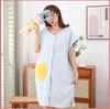 Худи, носимая юбка-полотенце для взрослых - Мягкий и впитывающий халат для ежедневного использования
