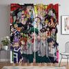 CSMY My Hero Academia Curtain оконная занавеска