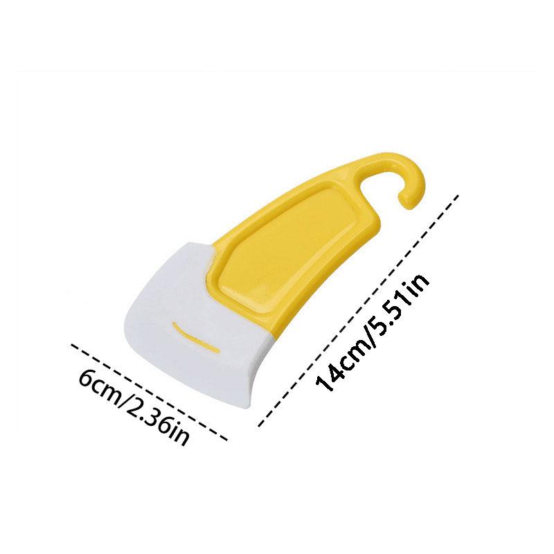 Силиконовый кухонный инструмент в форме лопатки для чистки антипригарных сковородок