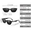 1 шт./3 шт. Солнцезащитные очки для рыбалки «кошачий глаз» Женские Модные Дизайнерские Резаные Маленькие Оправы Тени Ретро Мужские Вечерние Женские Очки Uv400
