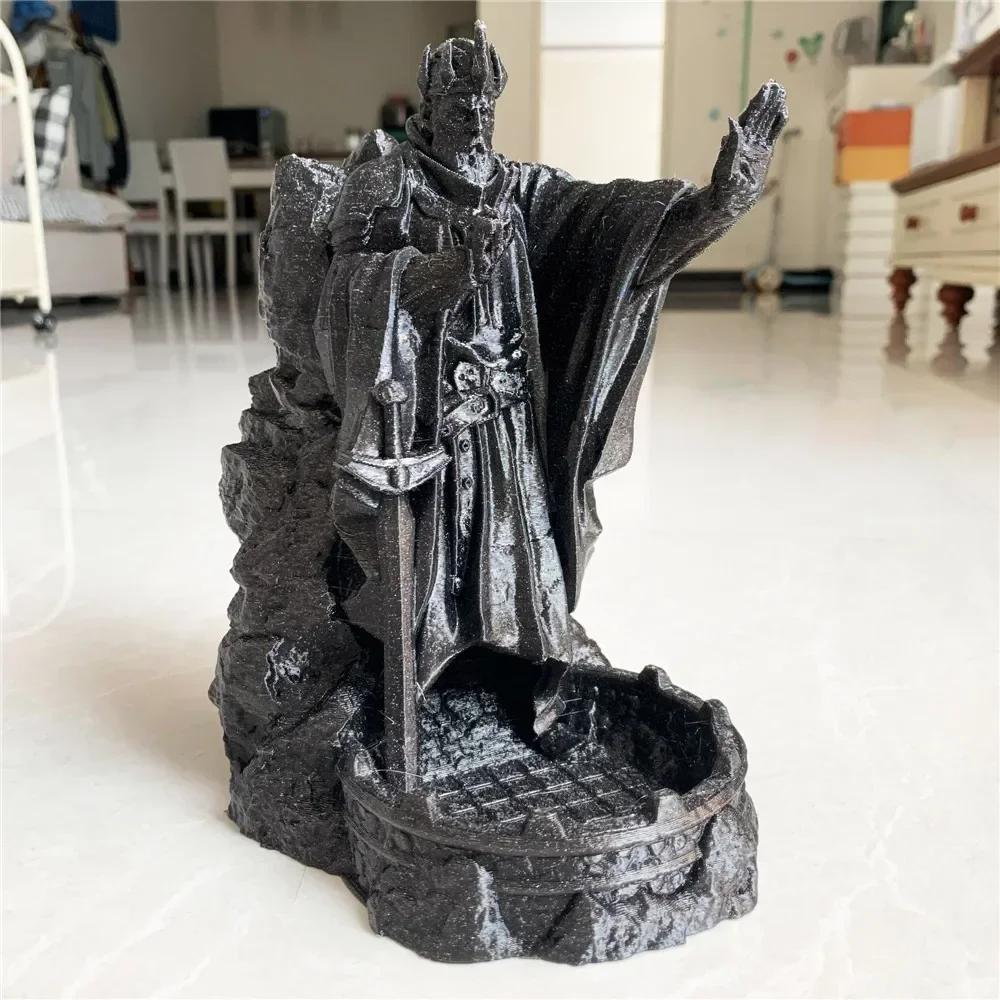 3D-печатная башня-бросалка для кубиков в виде замка, настольный лоток для игр DND, настольных игр, D&D RPG - Уникальный подарок для друзей-игроков