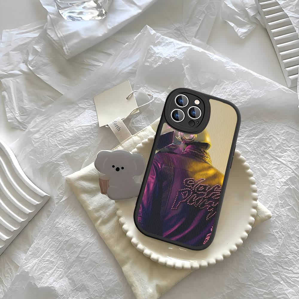 Around The World Daft Punk For IPhone 16 15 14 13 12 11 Pro Max Plus Leather Phone Case