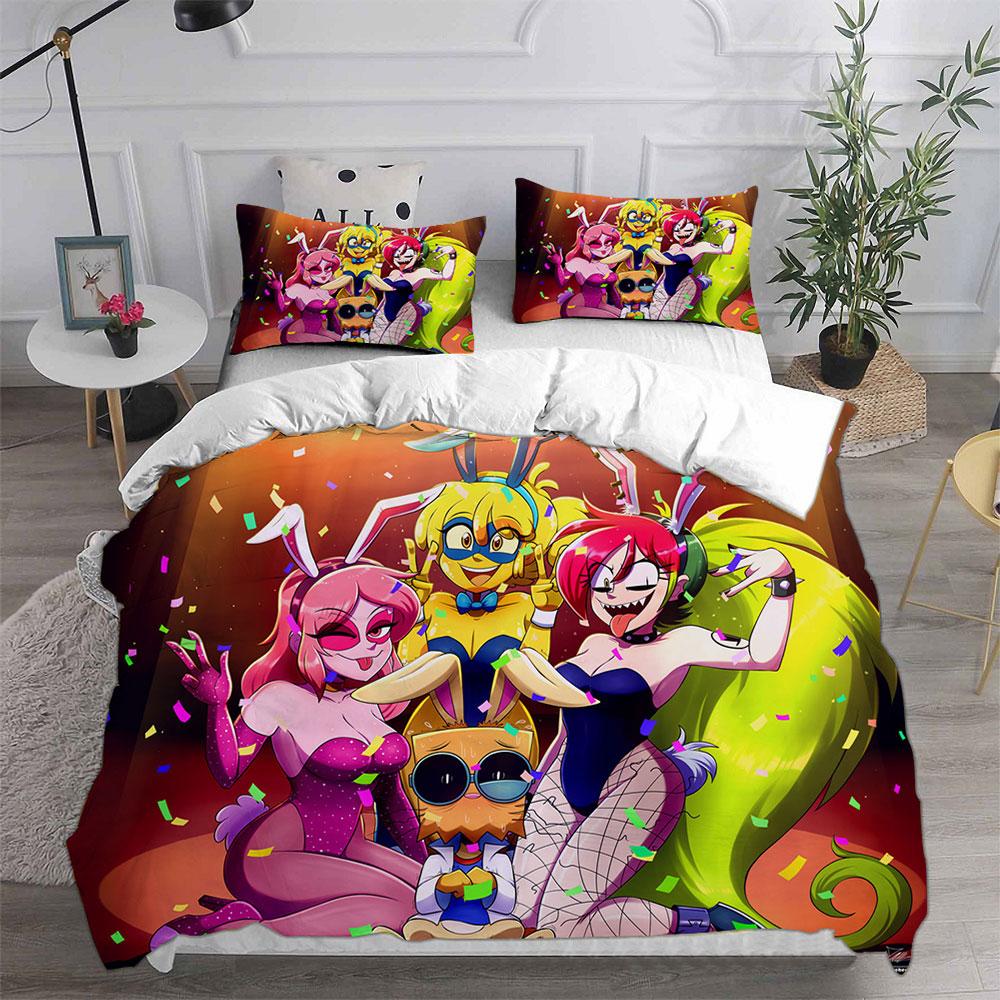 Game Villainous Bedding Sets Quilt Bed Cover Comforter Duvet Cover Pillow Case 2-3 Pieces Sets Single Double Large Size