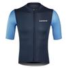 Darevie Cycling Jersey, Short Sleeve, Summer, Unisex, Cycling Wear, Road Bike, Cycling, Sweat-Wicking, Quick-Drying, Breathable, Casual, Navy, DVJ249
