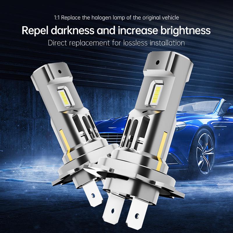 Светодиодная фара H7, Прожектор, Plug-and-Play, Высокая мощность, Противотуманная фара, 1:1 Дизайн, Водонепроницаемость IP68