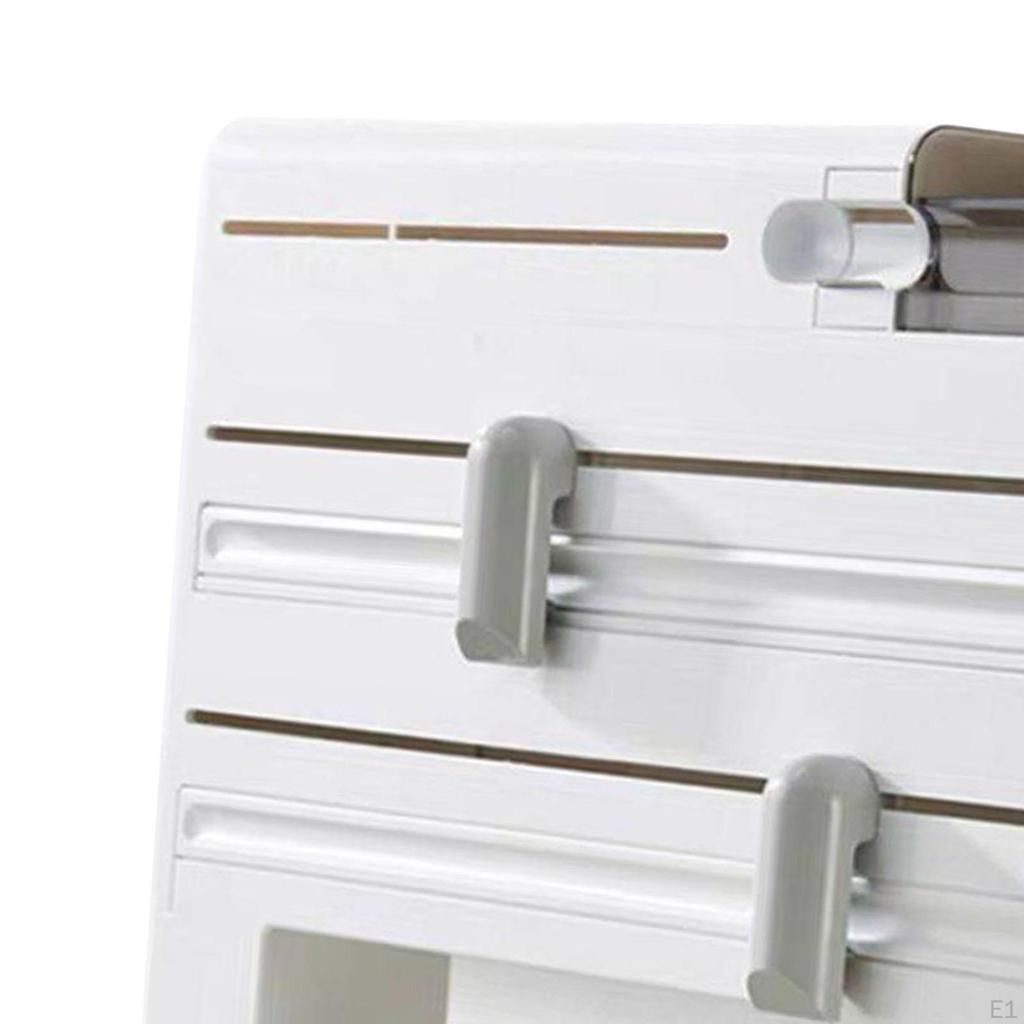 6 в 1 многоцелевой кухонный настенный держатель для фольги органайзер для экономии места держатель для бумажных полотенец для кафе