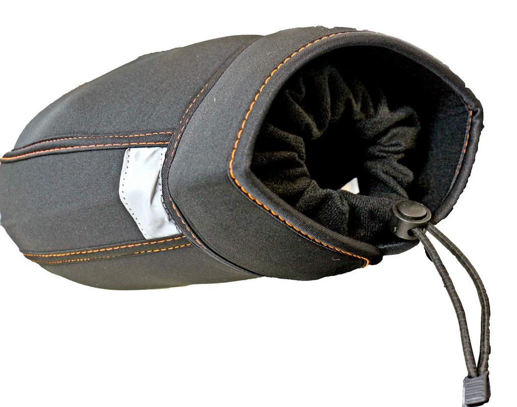 Водонепроницаемая и неопреновая накладка на руль мотоцикла SKT Industries, холодостойкая WNHC-03-SKT (Черный/черный)