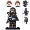 Single Selling V002 Children's Assembled Building Block Minifigure Building Block Toy Mixed Batch   Brain Game