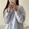 Blusas 2022, летний топ, женские рубашки, женская полосатая рубашка, блузки, топы, топы с длинными рукавами, шикарная женская блузка vetement femme