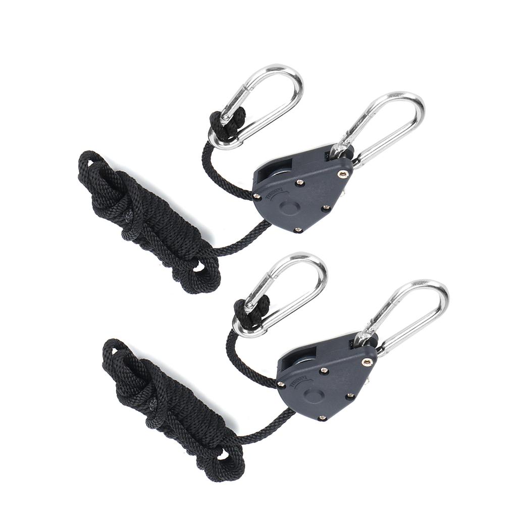 2 шт. Подвеска-зажим для веревки 1,8 м Регулируемый ролик для веревки для выращивания растений