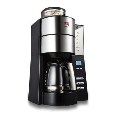 Melitta полностью автоматическая кофеварка с бумажными фильтрами Aroma Fresh 6 чашек 750 мл черная AFG622-1B
