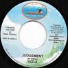 7inch Record SIZZLA - Judgement NONE Reflection 2006 Jamaica Reggae, Ska & Dub Used