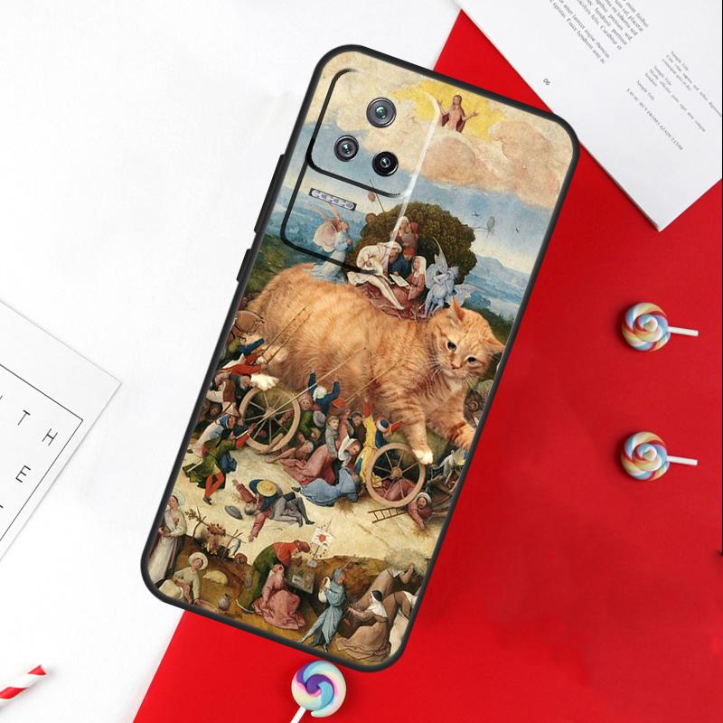 Художественная обложка Иеронима Босха для Xiaomi 14T 11T 12T 13T Pro 13 14 15 Ultra POCO X7 Pro X3 X5 X6 F5 F6 M6 Pro Чехол