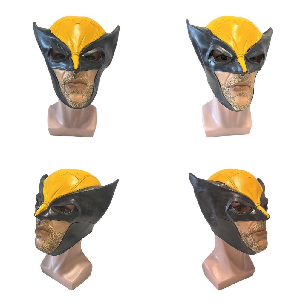 Marvel Wolverine Mask Halloween Cosplay Prop Resin Halfmechanical Art For Fans