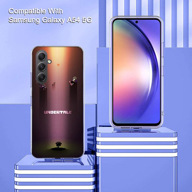 Арт главы Чехол для телефона Undertale для Samsung A17 A37 A57 A07 A16 A26 A36 A56 A06 A02S A12 A22 A32 A52S A04S A14 A24 A34 A54 A03