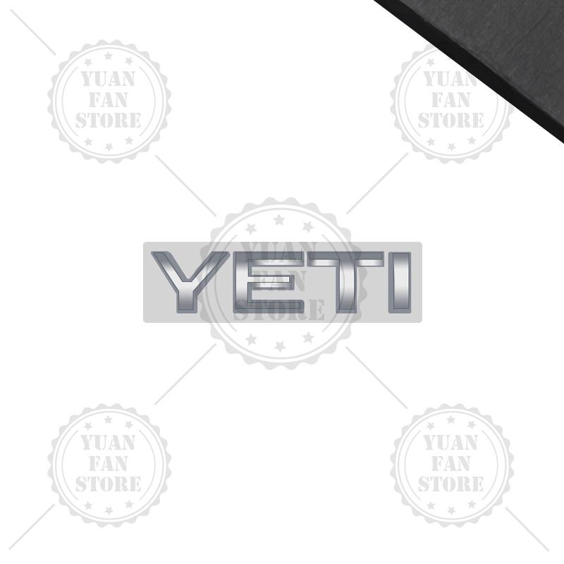 ABCDGG1 Bright Silver For Skoda Kodiaq Karoq Kamiq Superb Octavia Rapid 4X4 Fabia Yeti Metal Badge 3D Stickers Car Trunk Body Decal